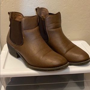 Brown Ankle Boots